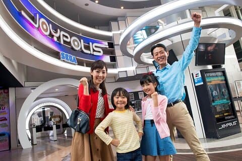 Tokio: SEGA Joypolis E-Tickets mit optionalem Tokyo Metro Pass
