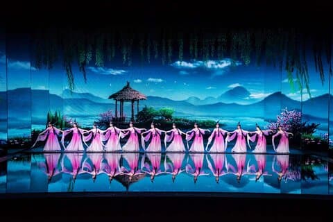 Die romantische Show der Xi'an-Kulturshow mit Transport