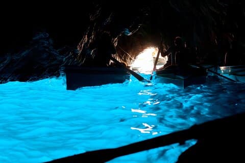 Capri, Anacapri og Blue Grotto: Liten gruppe tur fra Sorrento