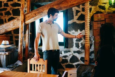 Wine tour and Tasting with a local Winemaker at Pico Island