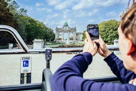 Brüssel Tootbus Discovery Hop On Hop Off Bus- und Wandertouren