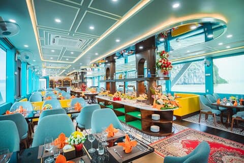 Apollokryssning Hanoi till Ha Long Bay Dagstur med lunchbuffé
