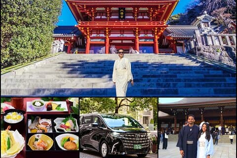 All Inclusive Private Tour Kamakura Tour mit einem Luxusauto