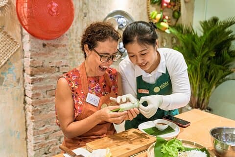 Cours de cuisine M.O.M à Saigon