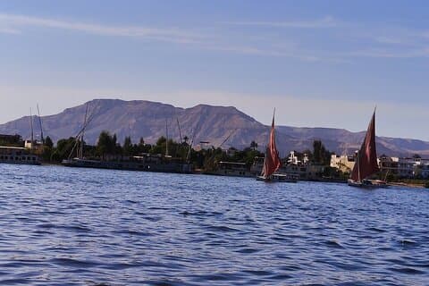 Luxor Nile River Felucca Ride at Sunset ( private boat)