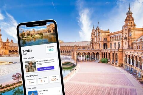 Jeu d'exploration de Séville et visite de la ville sur votre téléphone
