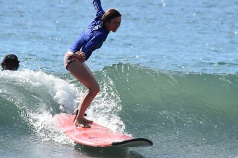 Cours de surf à Tamarindo