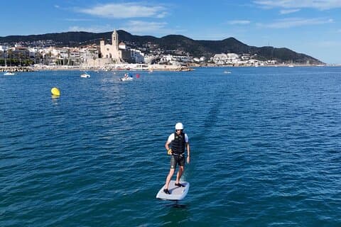 Sitges: 1 hora efoil