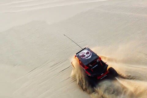 Safari privato di un giorno intero nel deserto con cena e giro in cammello a Doha