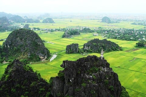 Tour di lusso di un giorno a Hoa Lu e Tam Coc
