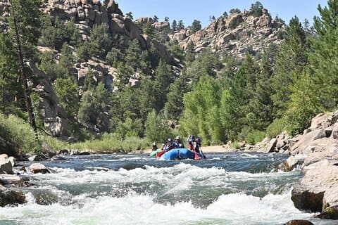 Browns Canyon Half Day Rafting Adventure på Arkansas River