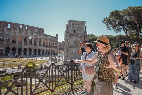 Colosseum, Palatine Hill and Roman Forum Guided Tour