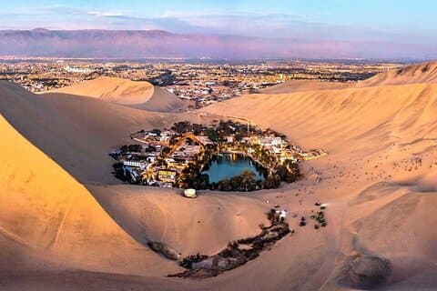 Partindo de Paracas: Ilhas Ballestas + Buggy e Sandboard (2 horas) Huacachina
