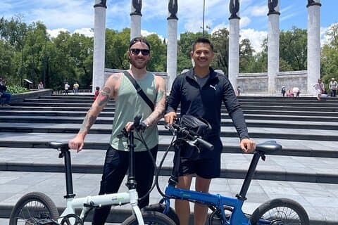 Tour privato in bici elettrica nella foresta di Chapultepec in CDMX