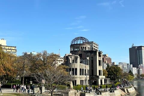 Rundtur i Hiroshima Peace Memorial och Atomic Bomb Dome Group