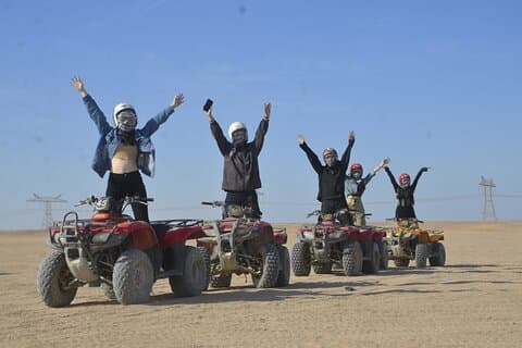 Super Safari, Quad ATV, Camel Ride, Middag og show–Sharm El Sheikh