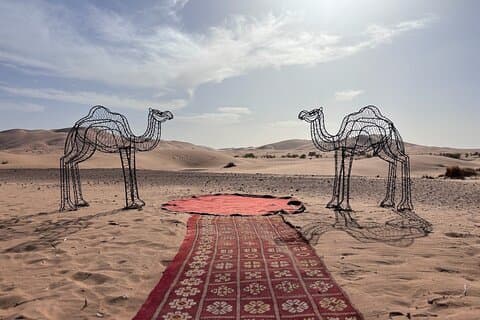 Privé 3-daagse luxe kampeertocht van Marrakech naar Merzouga