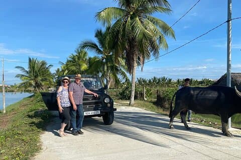 Jeep-Tour durch die Landschaft von Hoi An: Lokale Küche, Alltag und Kultur