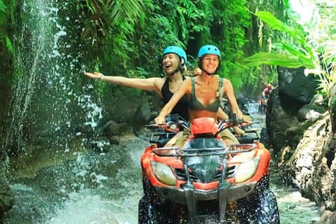 Ubud Bali ATV Quad Bike, Jungle Swing og Monkey Forest