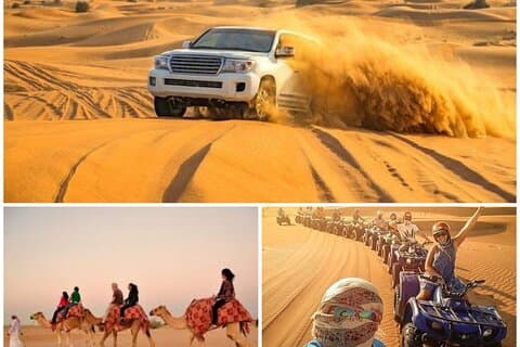 Safari dans le désert avec sandboard et visite privée de la mer intérieure