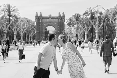 Servizio fotografico privato per le vacanze con un fotografo professionista