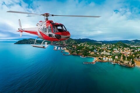 Delad Monaco helikopter panoramatur