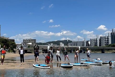 Surf de remo en Hiroshima