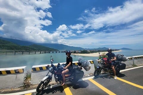 Hoi An till Hue motorcykel resa: Hai Van Pass natursköna rutt