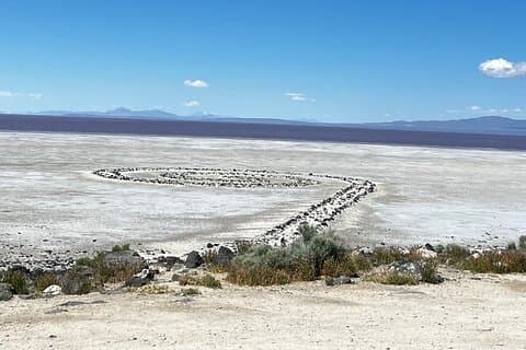 Private Tour to Spiral Jetty and Pink Lake.