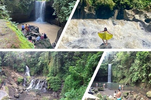 4 Easy Access Waterfalls Private Tour