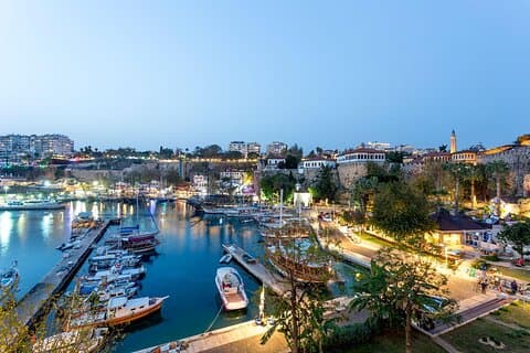 Antalya City Tour Cascate di Duden, Città Vecchia e giro in barca