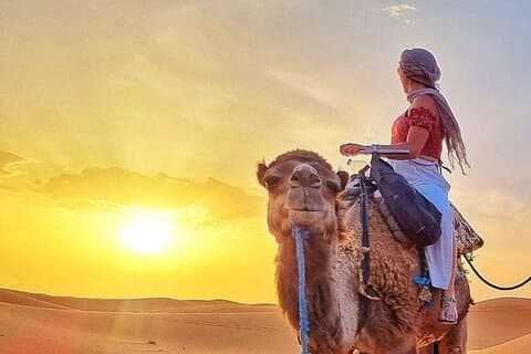 Merzouga Camel Ride & Maktub Övernattningsaktiviteter i öknen