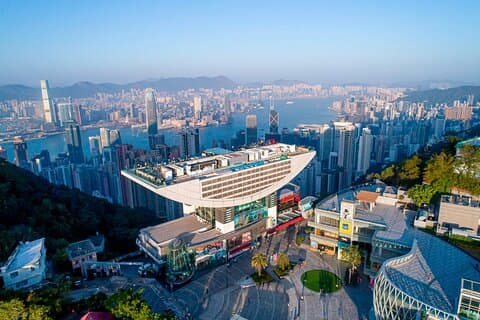 Victoria Peak Tram and Sky Terrace 428 Admission Hong Kong