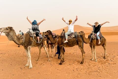 3-Day Marrakech to Merzouga Desert Experience and Camel Trekking