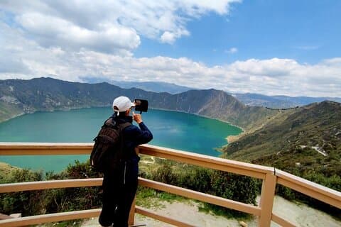 Private Tour zur Quilotoa-Lagune und zum indigenen Dorf ab Quito