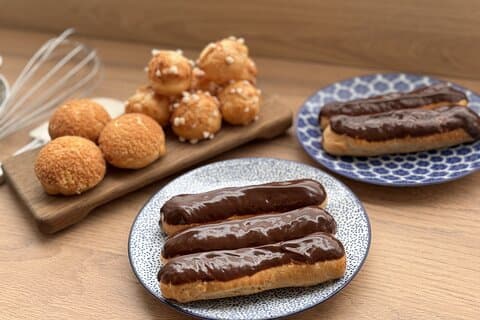 Éclair & Choux Baking Class med kokk