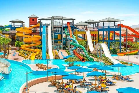 Water World Aqua Park & Lunch met privétransfer vanuit Hurghada