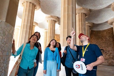 Passeio a pé guiado no Parque Güell Barcelona