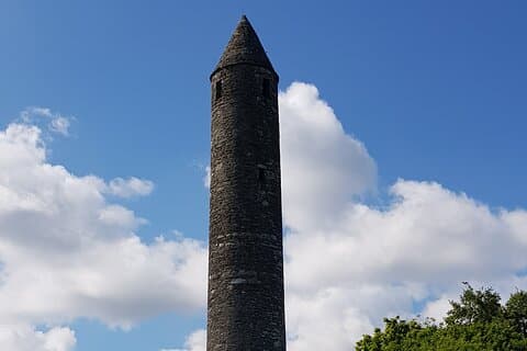 Visite touristique de la cascade Powercourt de Glendalough et du lac Guinness