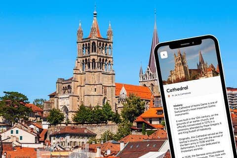 Lausanne Exploration Game and City Tour on your Phone