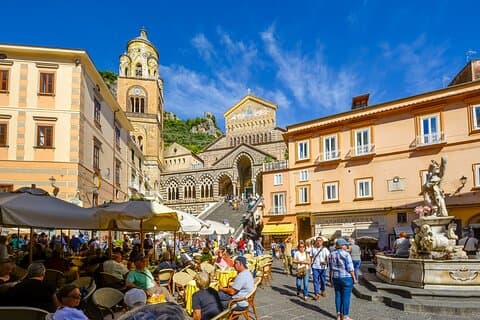 Positano, Amalfi & Ravello: Liten gruppe tur fra Sorrento