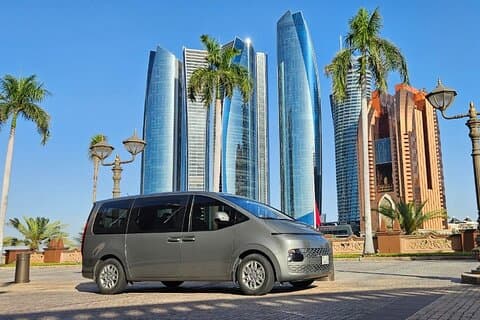 Dubai: Noleggio auto con conducente - Itinerario personalizzato