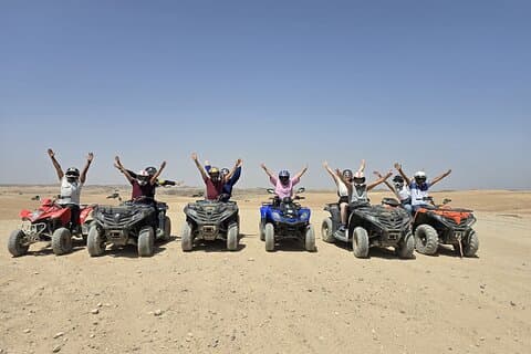 Aventure en quad et balade à dos de chameau à Agafay avec déjeuner