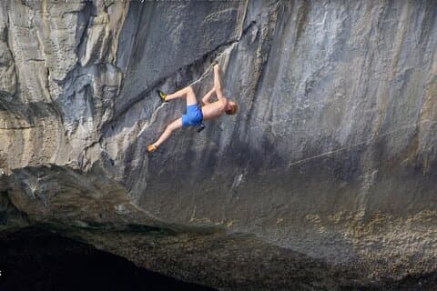 A half day deep water soloing in Lan Ha Bay - Cat Ba.