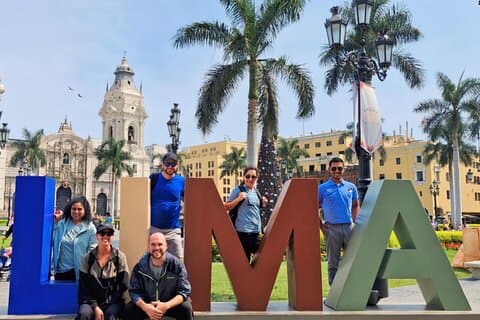 Walking Tour in Lima, Catacombs & Central Market