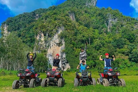 Experiencia extrema en ATV por Krabi con traslado y aventura