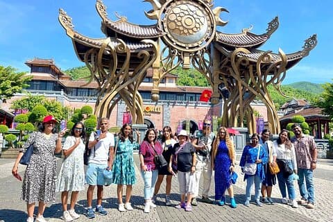 Luxe tour in kleine groep: Ba Na Hills en Golden Bridge-ervaring