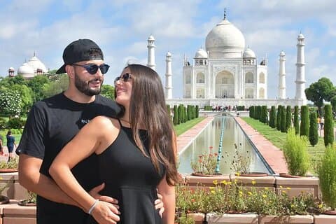 Privat Spring køen over Taj Mahal Sunrise Tour