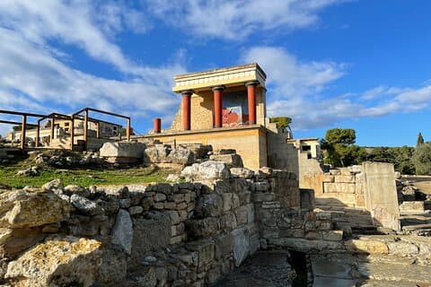 Privat tur til Knossos minoiske palass og arkeologisk museum