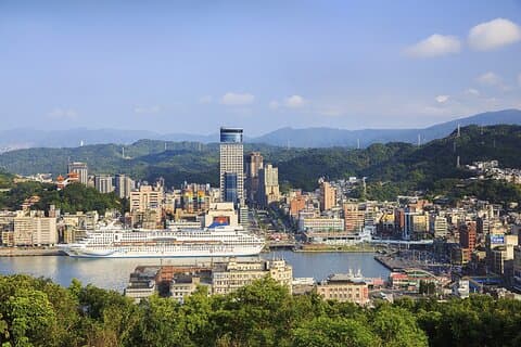 Tour For Cruise Guests: Keelung Tower, Heping Park, Fairy Cave